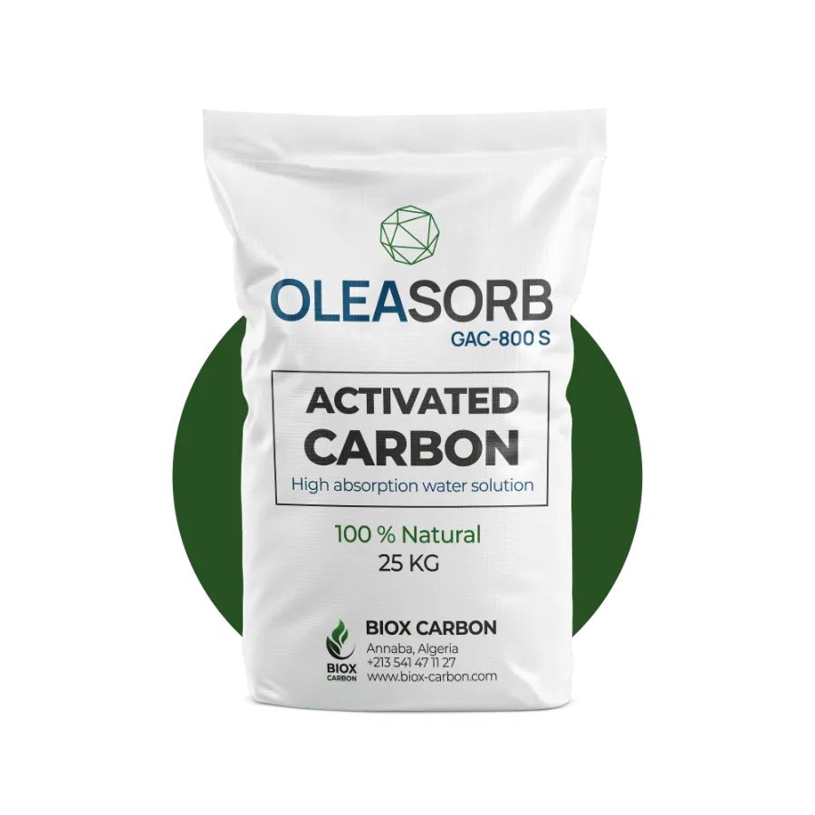 Sac de charbon actif en grains OLEASORB GAC-800 S